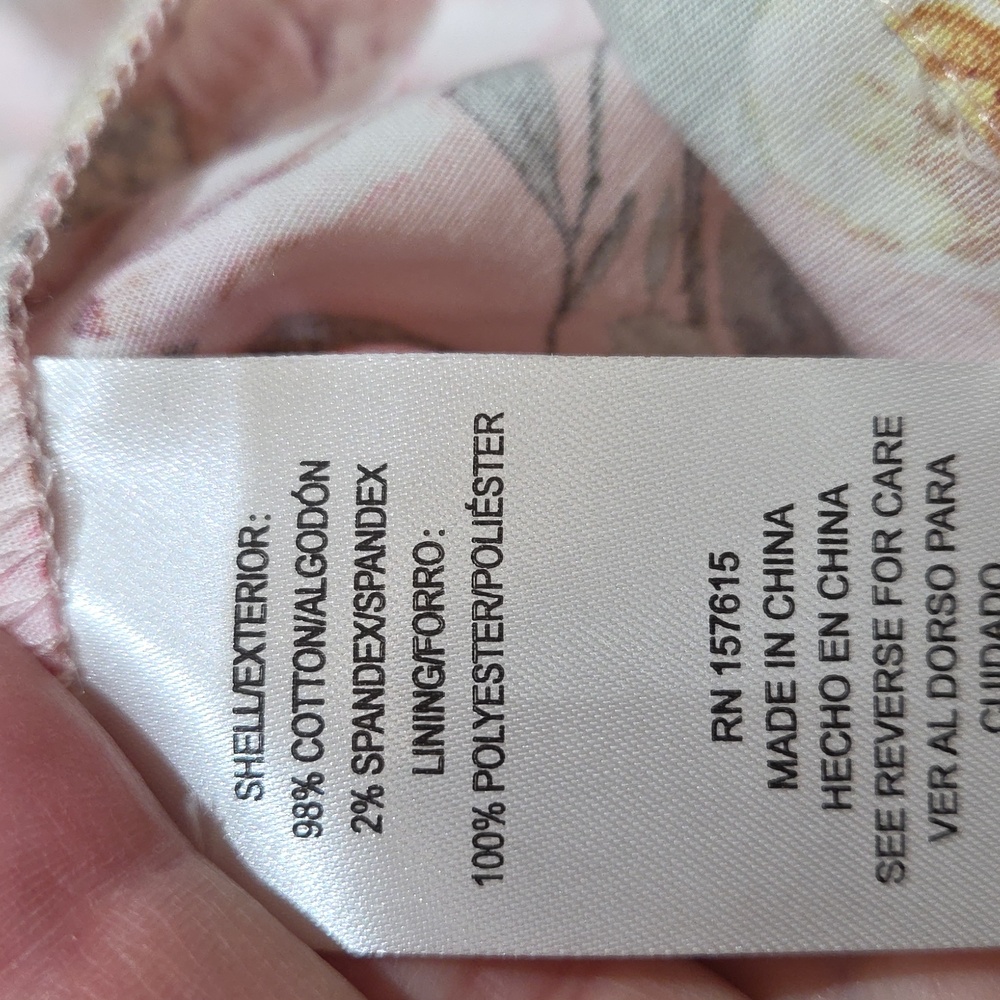 Nwt XL. Large. Medium Joie Light Pink Floral Maxi Dress  And Zipper In The Back - Picture 16 of 17